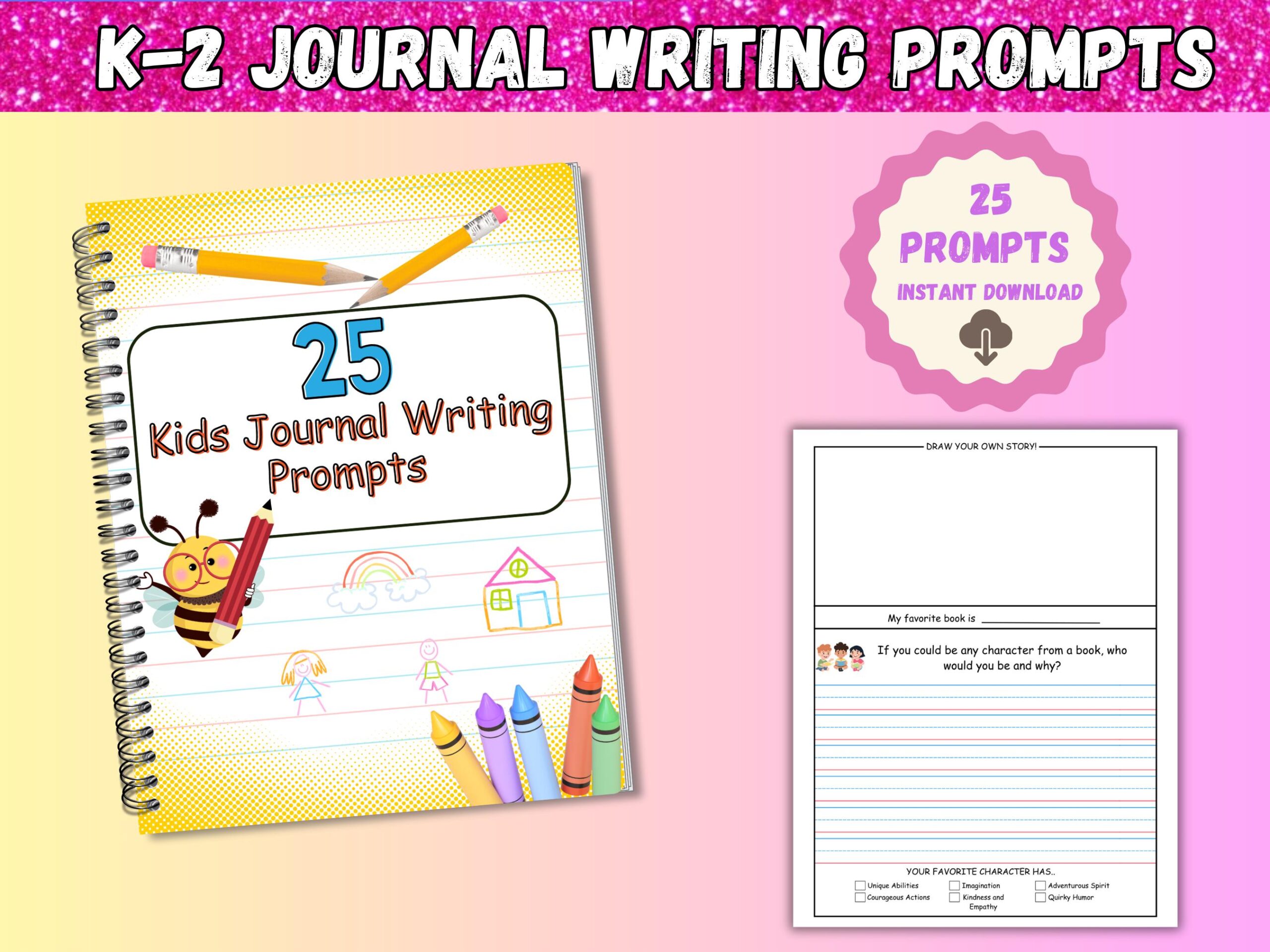 Unlock Your Imagination: 25 Inspiring Creative Writing Journal Prompts